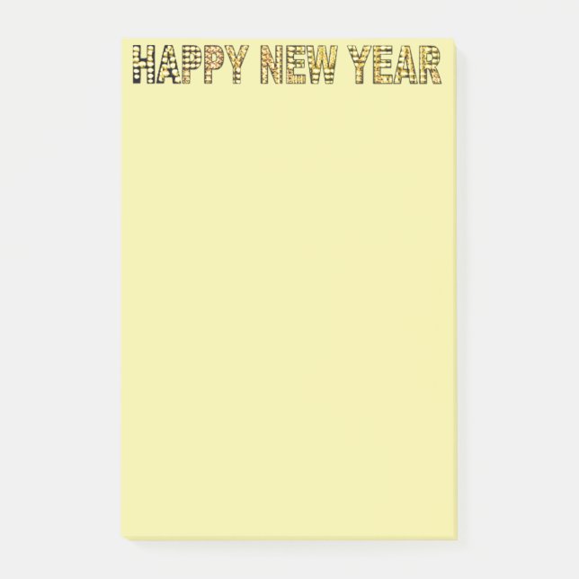 HNY-Yellow-Gld Post-it Notes (Front)