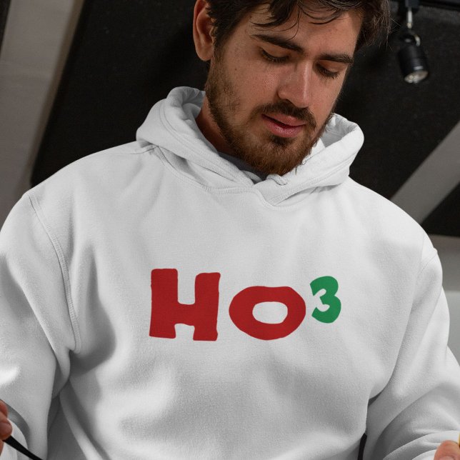 Ho 3 Playful Christmas Hoodie (Ho Ho Ho Christmas)