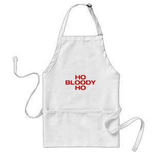 Ho Bloody Ho - Anti-Christmas Standard Apron