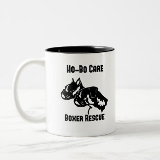 Ho-Bo Care Boxer Rescue Two-Tone Coffee Mug