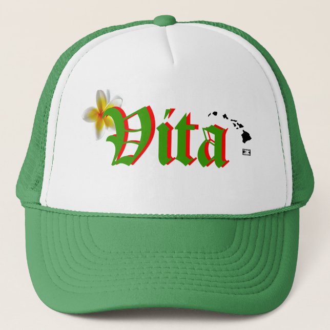 Ho Brah!...,Dis is Vita's Hat!!! Trucker Hat (Front)