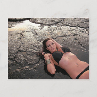 Ho Brah!...,Wet Lava Rock Beauty Post Card