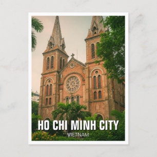 Ho Chi Minh City Notre Dame Cathedral Saigon Postcard