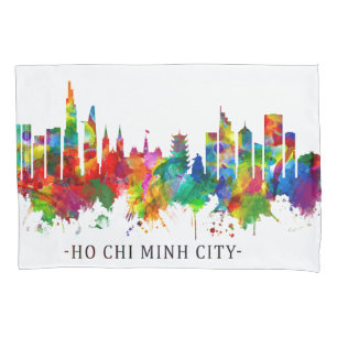 Ho Chi Minh City Vietnam Skyline Pillowcase