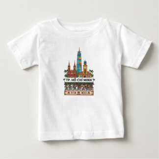 Ho Chi Minh City Vietnam Travel Long Sleeve T-Shir Baby T-Shirt