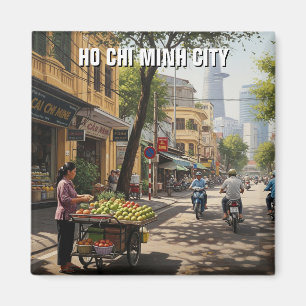 Ho Chi Minh City Vietnam Travel Magnet