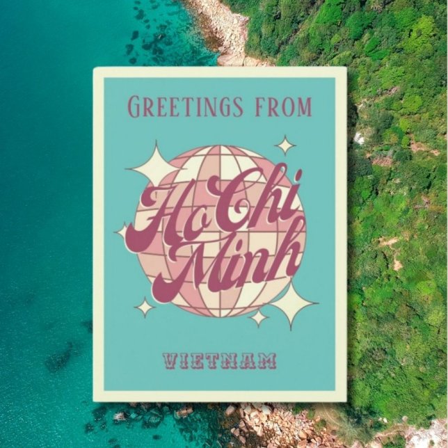 Ho Chi Minh City Vietnam vacation Retro Postcar Postcard (Creator Uploaded)
