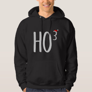 Ho Cubed Ho Ho Ho Math Teacher Christmas Hoodie