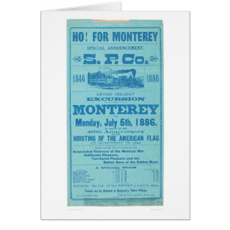 Ho for Monterey So. Pacific Advertisement (1652A)
