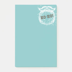 Ho-Ho Christmas Holiday Santa Noel Post-it Notes