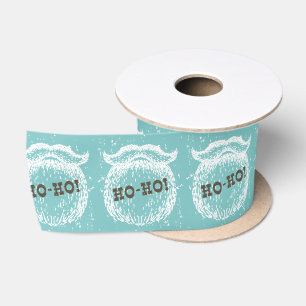 Ho-Ho Christmas Holiday Santa Noel Satin Ribbon
