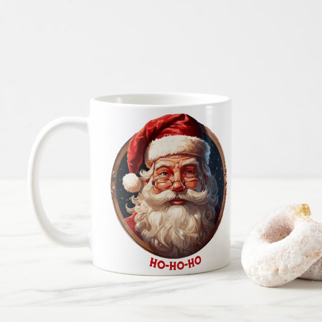 Ho Ho Happiness Coffee Mug (With Donut)