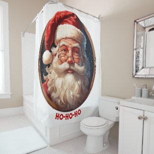 Ho Ho Happiness Shower Curtain