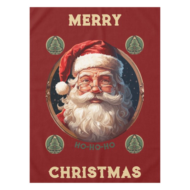Ho Ho Happiness Tablecloth (Front)