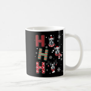 Ho Ho Ho Blue Heeler Dog Matching Christmas Santa Coffee Mug