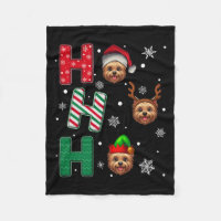 Ho Ho Ho Cairn Terrier Dog Lover Christmas Santa E