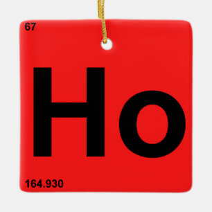Ho Ho Ho Ceramic Tree Decoration