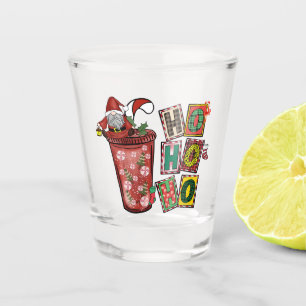 Ho Ho Ho Chirstmas Gnome Shot Glass