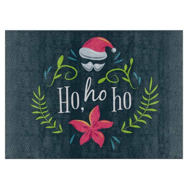 Ho Ho Ho Christmas Cutting Board (Front)