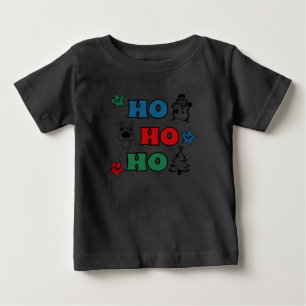 Ho-Ho-Ho Christmas design Baby T-Shirt