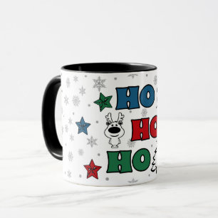 Ho-Ho-Ho Christmas design Mug