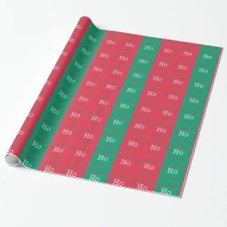 Ho Ho Ho christmas Element Wrapping paper