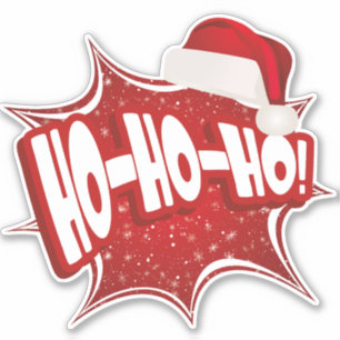 Ho Ho Ho   Christmas Hat Modern