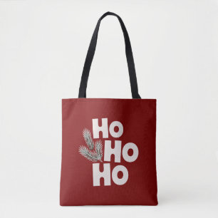 Ho Ho Ho Christmas Holiday Gifts Seasonal  Tote Bag