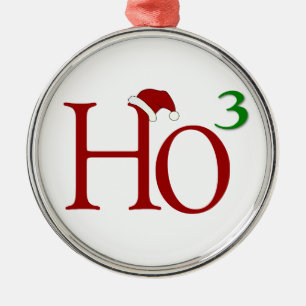 Ho Ho Ho Christmas Ornament
