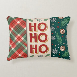  Ho Ho Ho Christmas Throw Pillow
