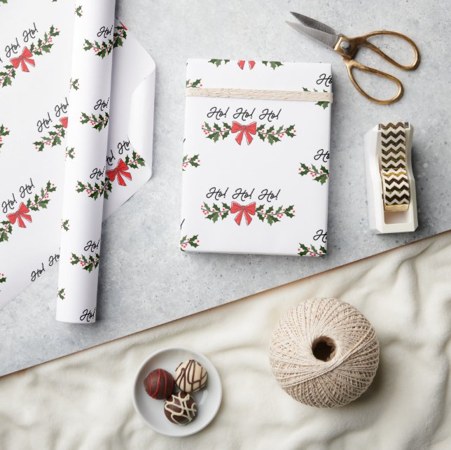Ho! Ho! Ho! Christmas Wrapping Paper (Crafts)