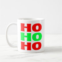 Ho Ho Ho Classic Christmas Mug