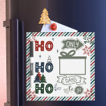 Ho Ho Ho Countdown to Christmas Dry Erase Board<br><div class="desc">Countdown to Christmas dry erase board that you (or the kids) can update every day for the christmas countdown. The design is lettered with "Ho Ho Ho only ... days to go" and you can add the number of days to the gift box with the dry erase pen. A festive...</div>
