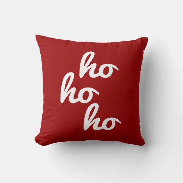Ho-ho-ho Cushion (Front)
