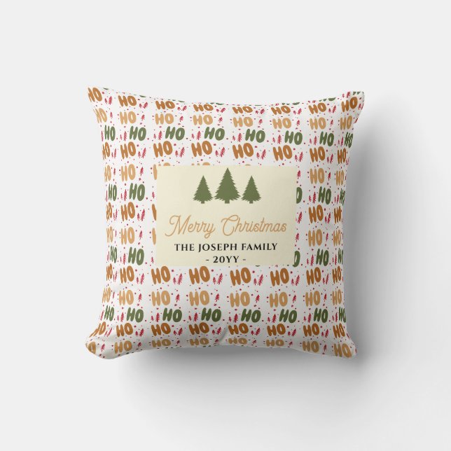 Ho Ho Ho Cushion (Front)
