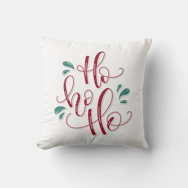 Ho Ho Ho  Cushion (Front)