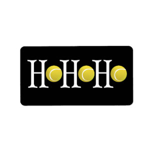 HO-HO-HO - Customise background Label