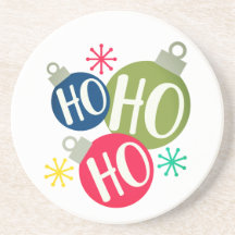 Ho Ho Ho Festive Christmas Xmas Modern Holiday