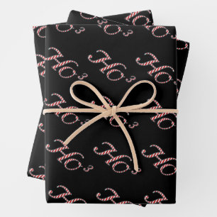 Ho Ho Ho Funny Christmas Wrapping Paper Sheet