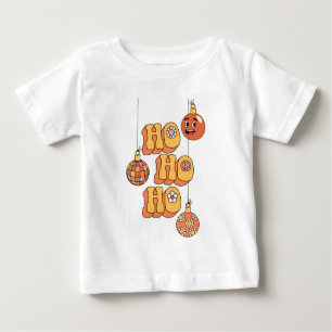 Ho Ho Ho - Groovy Christmas Cheer Baby T-Shirt
