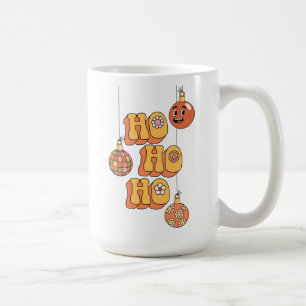 Ho Ho Ho - Groovy Christmas Cheer Coffee Mug
