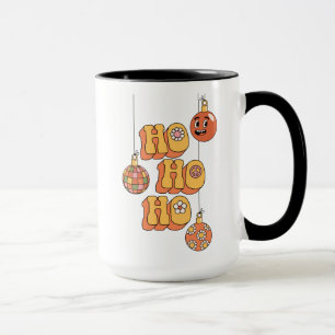 Ho Ho Ho - Groovy Christmas Cheer Mug