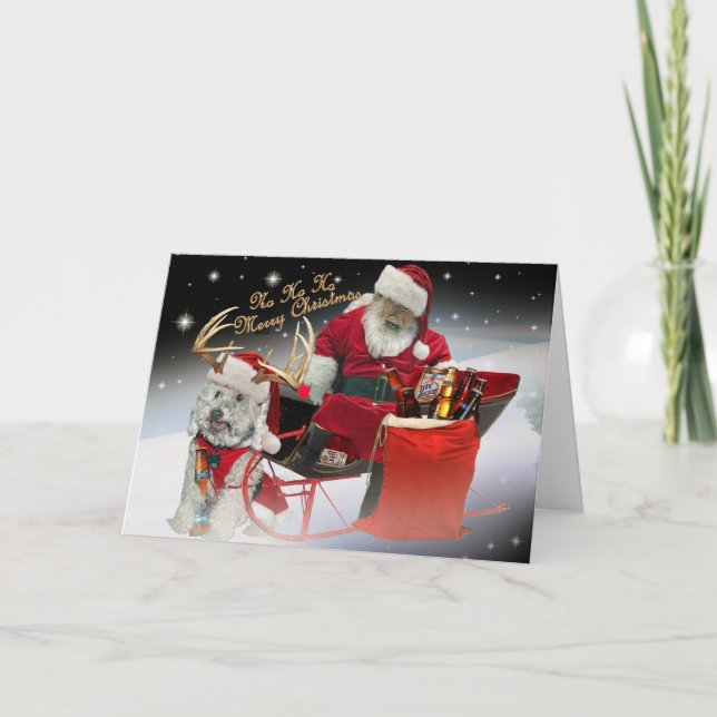 HO HO HO Have A Merry Christmas Cards (Front)