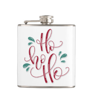 Ho Ho Ho Hip Flask