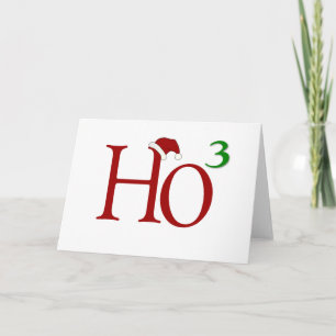 Ho Ho Ho Holiday Card