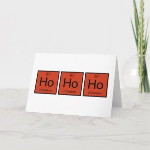 Ho Ho Ho Holiday Card