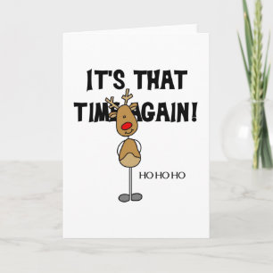 Ho Ho Ho Holiday Card