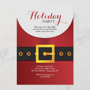 Ho Ho Ho Holiday Party Invitation