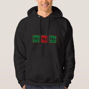 Ho Ho Ho Holmium Science Lover Periodic Table Chem Hoodie