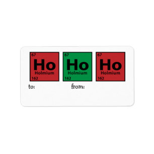 Ho Ho Ho Label